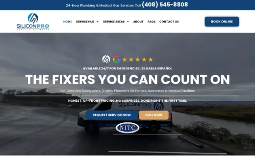 Silicon Pro Plumbing website